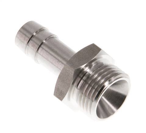 G 3/8'' Male x 9mm Stainless steel Hose barb 40 Bar