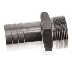 G 1 1/2'' Male x 38mm Stainless steel Hose barb 40 Bar