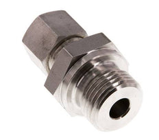 G 1/2'' Male x 10L Stainless steel Straight Compression Fitting 315 Bar DIN 2353