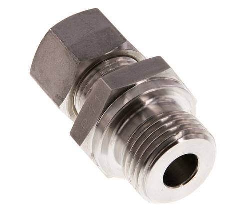 G 1/2'' Male x 12L Stainless steel Straight Compression Fitting 315 Bar DIN 2353