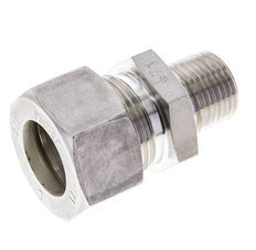 1/2'' NPT Male x 22L Stainless steel Straight Compression Fitting 160 Bar DIN 2353