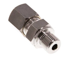 G 1/4'' Male x 8S Stainless steel Straight Compression Fitting 630 Bar DIN 2353