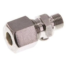 G 1/8'' Male x 8L Stainless steel Straight Compression Fitting 315 Bar DIN 2353