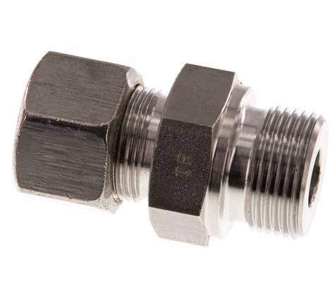 G 3/4'' Male x 16S Stainless steel Straight Compression Fitting 400 Bar DIN 2353