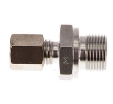 G 3/8'' Male x 6L Stainless steel Straight Compression Fitting 315 Bar DIN 2353