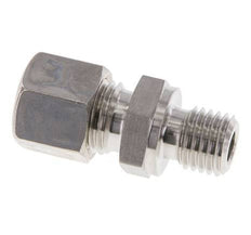 M12x1.5 Male x 8L Stainless steel Straight Compression Fitting 315 Bar DIN 2353