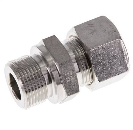 M22x1.5 Male x 15L Stainless steel Straight Compression Fitting 315 Bar DIN 2353