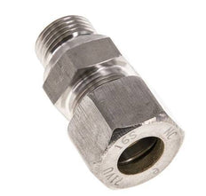 G 1/2'' Male x 16S Stainless steel Straight Compression Fitting with FKM Seal 400 Bar DIN 2353