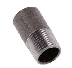 R 1/2'' Male x 21.3mm Steel Pipe Nipple with Welding End 50 Bar DIN 2982 - 40mm [5 Pieces]
