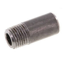 R 1/4'' Male x 13.5mm Steel Pipe Nipple with Welding End 50 Bar DIN 2982 - 30mm [5 Pieces]