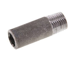 R 1/4'' Male x 13.5mm Steel Pipe Nipple with Welding End 50 Bar DIN 2982 - 40mm [5 Pieces]