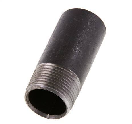 R 3/4'' Male x 26.9mm Steel Pipe Nipple with Welding End 50 Bar DIN 2982 - 60mm [5 Pieces]