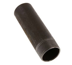 R 1 1/4'' Male x 42.4mm Steel Pipe Nipple with Welding End 50 Bar DIN 2982 - 130mm