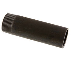 R 1 1/4'' Male x 42.4mm Steel Pipe Nipple with Welding End 50 Bar DIN 2982 - 130mm