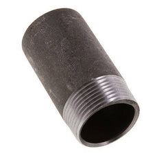 R 1 1/4'' Male x 42.4mm Steel Pipe Nipple with Welding End 50 Bar DIN 2982 - 80mm [5 Pieces]