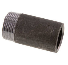 R 1 1/4'' Male x 42.4mm Steel Pipe Nipple with Welding End 50 Bar DIN 2982 - 80mm [5 Pieces]