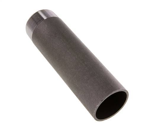 R 2'' Male x 60.3mm Steel Pipe Nipple with Welding End 50 Bar DIN 2982 - 200mm