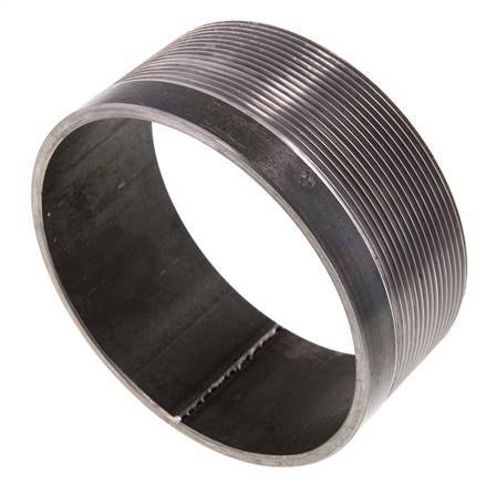 R 4'' Male x 114.3mm Steel Pipe Nipple with Welding End 50 Bar DIN 2982 - 50mm
