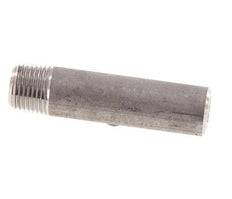R 1/8'' Male x 10.2mm Stainless steel Pipe Nipple with Welding End 20 Bar DIN 2982 - 40mm