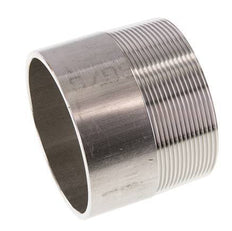 R 3'' Male x 88.9mm Stainless steel Pipe Nipple with Welding End 20 Bar DIN 2982 - 70mm