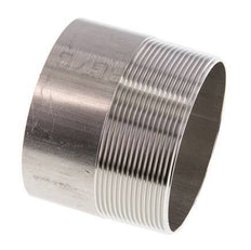 R 3'' Male x 88.9mm Stainless steel Pipe Nipple with Welding End 20 Bar DIN 2982 - 70mm