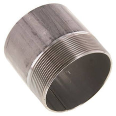 R 3'' Male x 88.9mm Stainless steel Pipe Nipple with Welding End 20 Bar DIN 2982 - 80mm