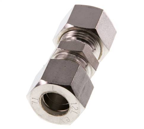 12L Stainless steel Straight Compression Fitting 315 Bar DIN 2353