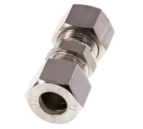 12L Stainless steel Straight Compression Fitting 315 Bar DIN 2353