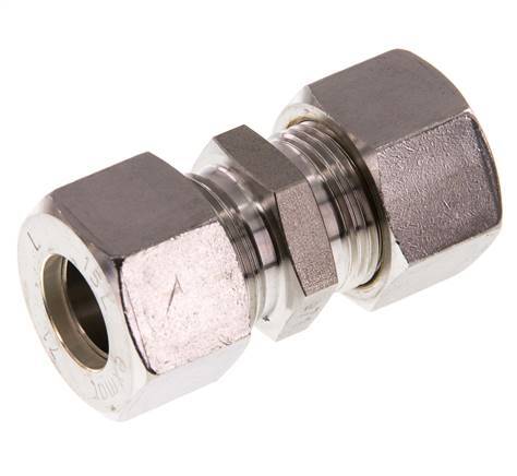 15L Stainless steel Straight Compression Fitting 315 Bar DIN 2353