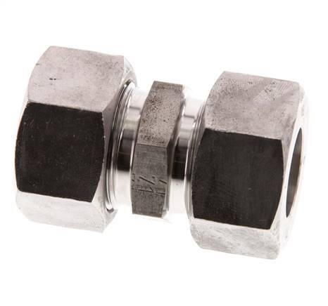 18L Stainless steel Straight Compression Fitting 315 Bar DIN 2353