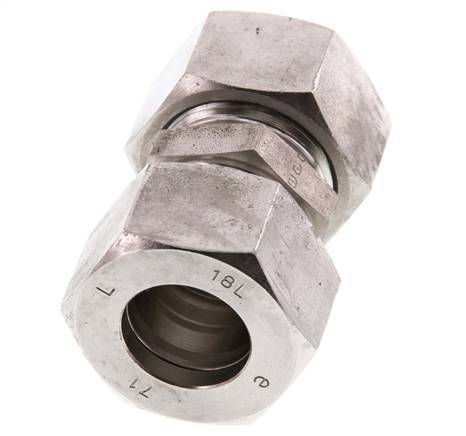 18L Stainless steel Straight Compression Fitting 315 Bar DIN 2353
