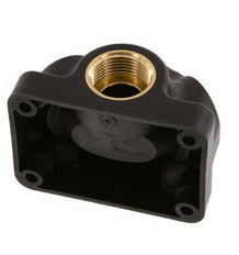 G 3/4'' x G 1/2'' Brass Wall Mounted 3-way Air Junction without through-hole 15 Bar