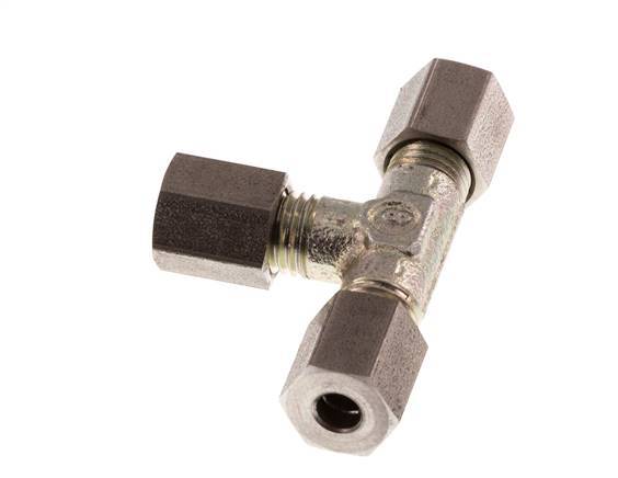 4LL Zinc plated Steel Tee Cutting Ring 100 Bar DIN 2353