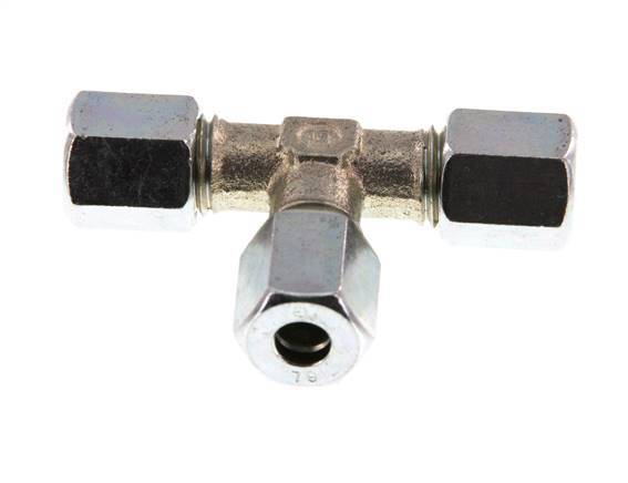 6L Zinc plated Steel Tee Cutting Ring 315 Bar DIN 2353