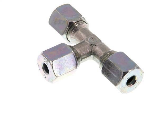 6S Zinc plated Steel Tee Cutting Ring 630 Bar DIN 2353