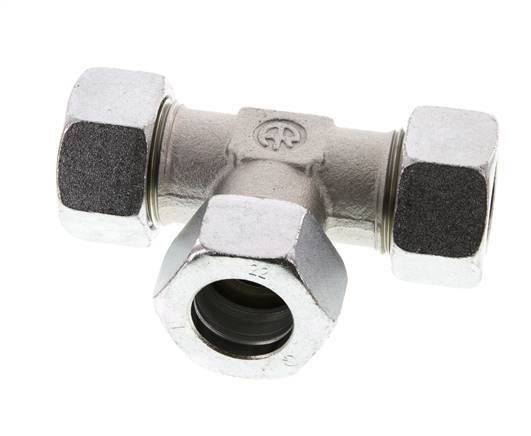 22L Zinc plated Steel Tee Cutting Ring 160 Bar DIN 2353