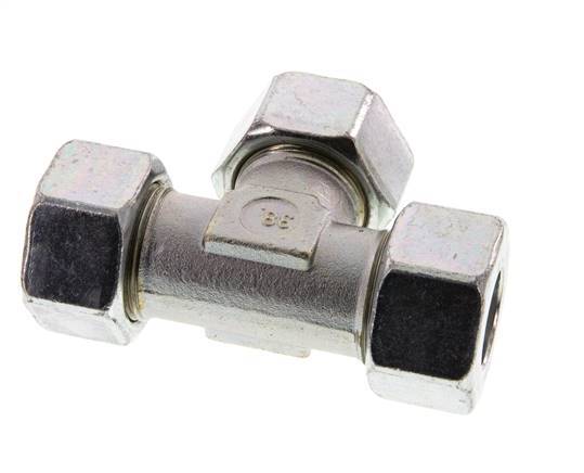 25S Zinc plated Steel Tee Cutting Ring 400 Bar DIN 2353