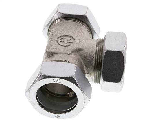 42L Zinc plated Steel Tee Cutting Ring 160 Bar DIN 2353