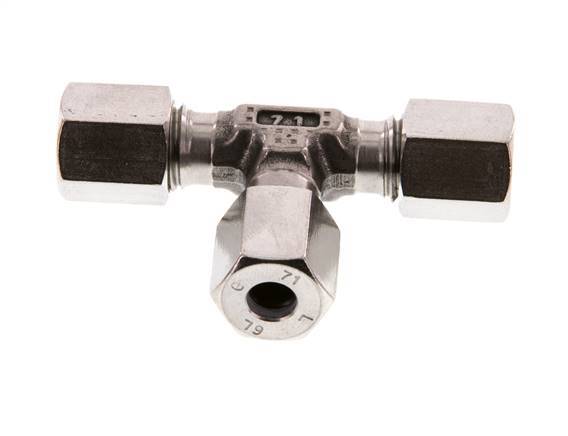 6L Stainless steel Tee Cutting Ring 315 Bar DIN 2353