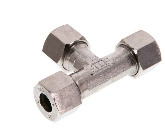 12S Stainless steel Tee Cutting Ring 630 Bar DIN 2353