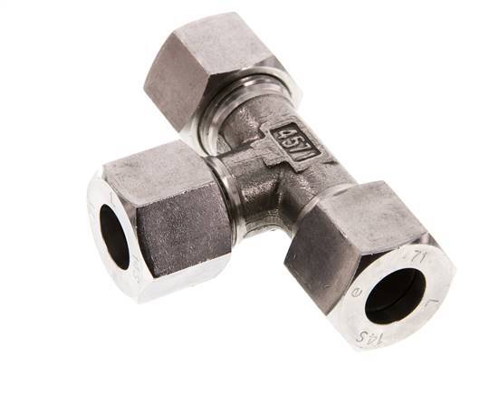 14S Stainless steel Tee Cutting Ring 630 Bar DIN 2353