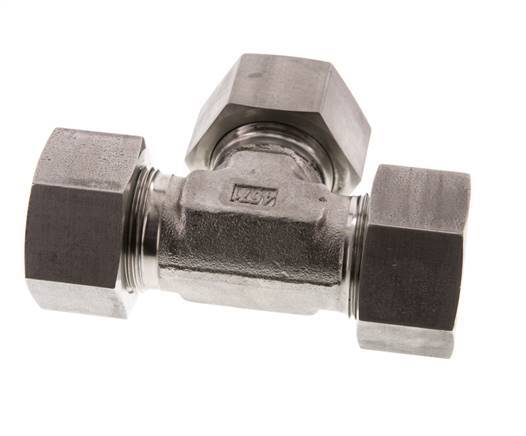 25S Stainless steel Tee Cutting Ring 400 Bar DIN 2353