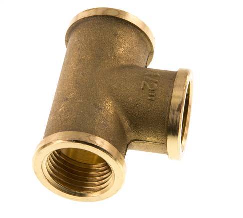 G 1/2'' Brass Tee 16 Bar