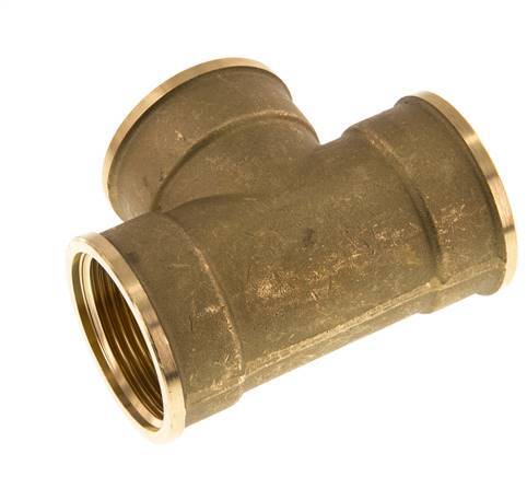 G 1 1/4'' Brass Tee 16 Bar