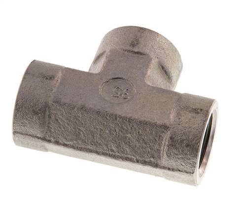 G 1/2'' Zinc plated Steel Tee 225 Bar - Hydraulic