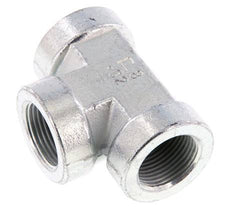 G 3/4'' Zinc plated Steel Tee 200 Bar - Hydraulic