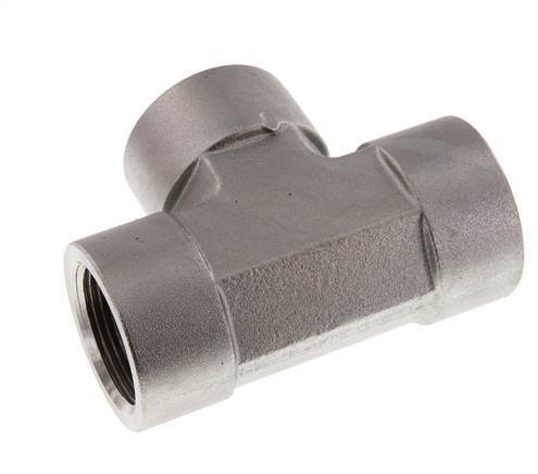 G 1 1/4'' Zinc plated Steel Tee 160 Bar - Hydraulic