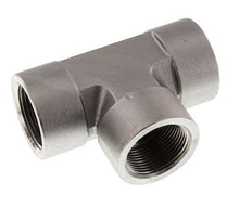 G 1 1/4'' Zinc plated Steel Tee 160 Bar - Hydraulic