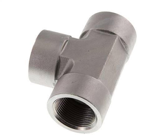 G 1 1/4'' Zinc plated Steel Tee 160 Bar - Hydraulic