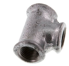 Rp 1/2'' Zinc plated Cast iron Tee 25 Bar [5 Pieces]